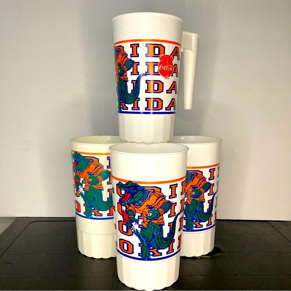 florida gators college cups set of 4 - Picture 1 of 7